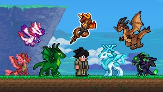 Terraria But I Can Summon DRAGONS [upl. by Notsgnal]