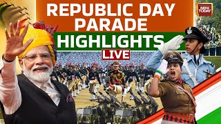 Republic Day 2024 Highlights LIVE 26 Tableaux To Highlight Women Empowerment On 75th Republic Day [upl. by Heinrike]