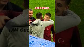 Gürcü görevli maç sonunda Arda Güler’e sarılıyor [upl. by Paapanen10]