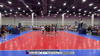 USAV Junior Nationals 14U Las Vegas NV [upl. by Aderfla]