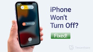 iPhone Wont Turn Off How to Turn Off iPhone XXR111213 [upl. by Yssirhc]