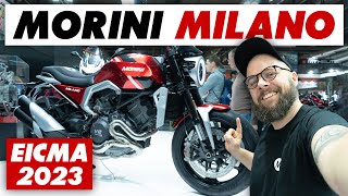 New 2024 Moto Morini Milano Unveiled EICMA 2023 [upl. by Erreit577]