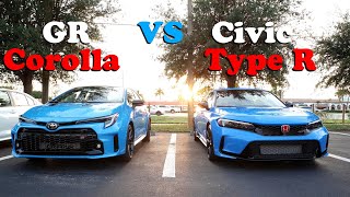 Heres Why You Should Buy A FL5 Honda Civic Type R Over A GR Corolla [upl. by Relyk]