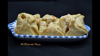 Dolci con la pasta sfoglia Fagottini ripieni di mele [upl. by Roche978]