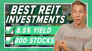 BEST REIT ETFs and CEFs REIT Investing Strategy [upl. by Nona]