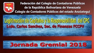 Legitimación de Capitales y la Responsabilidad del CPC [upl. by Aiker738]