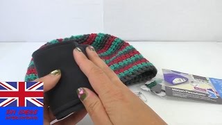 diy fleece hat  How to sew in a fleece liner in hat easy english tutorial [upl. by Dorsman]