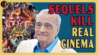 Martin Scorsese Says Franchise Movies Kill Cinema [upl. by Notreve]