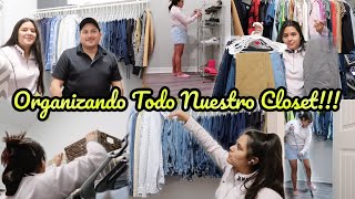 ME PUSE A ORGANIZAR TODO MI CLOSET y MI CUARTO  Lo cambie TODO‼️ su reacción 😁 antes y después [upl. by O'Mahony590]