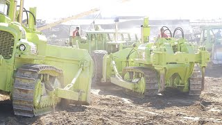 Detroit Powered Terex Bulldozers and Scrapers Working at Wheels at Wanaka 2023 [upl. by Atiluap199]