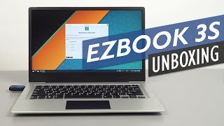 Jumper EZBook 3S Unboxing And HandsOn Review [upl. by Ocnarfnaig]