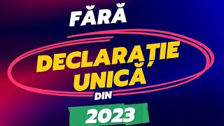 Pa pa declarație unică din 2023 Impozit reținut la sursă [upl. by Hsejar]