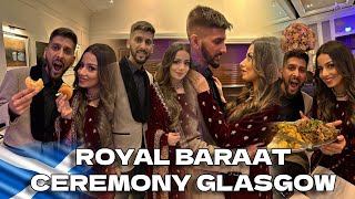 BARAAT CEREMONY IN GLASGOW FOR THE FIRST TIME EVER LOVED OUR SCOTLAND SUPPORTERS 🏴󠁧󠁢󠁳󠁣󠁴󠁿♥️ [upl. by Anhpad]