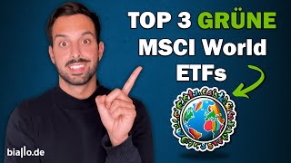 Grüne MSCI World ETFs Besser als das Original [upl. by Adniroc]