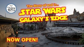 Star Wars  Galaxys Edge  Walt Disney World  Hollywood Studios  Batuu  Story Group  Back Story [upl. by Nahor]