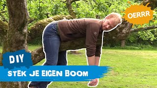 Boom stekken met de Boswachter  OERRR DIY [upl. by Garvin]