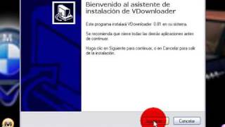 como descargar y usar vdownloader [upl. by Eyaj]