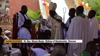 Bishop Moses Banja  New Namugongo Archdeacon list priorities for Church [upl. by Elagiba]