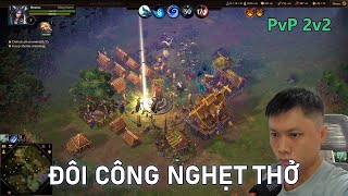 Đôi Công Xịn Sò  Godsworn PvP 2v2  Intense Team Fighting [upl. by Polard]