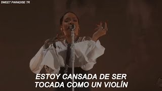 Rihanna  Love On The Brain live traducida  sub español [upl. by Griffiths]