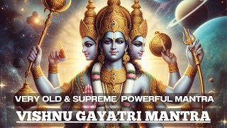 FULFILL YOUR EVERY DREAM with this mantra  Vishnu Gayatri Mantra [upl. by Lavern]