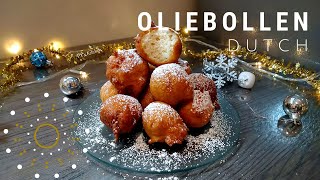 Oliebollen Recept  Dutch New Years Recipe [upl. by Akimal997]