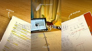 Ipmat Aspirant study vlog  journey to IIM  productive study session  10 [upl. by Nottus]