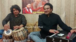 Shamoon Fida Ghazal Hum kahan or tum kahan tabla Nawaz daud Jimmy private sitting at Gulberg Lahore [upl. by Sieracki997]