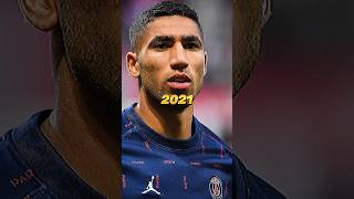 Achraf Hakimi Evolution shorts viral trending [upl. by Phillida]