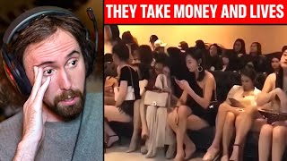 Chinas Gold Digger Industry More Than Money They Take Lives  Asmongold Reacts [upl. by Eilis]