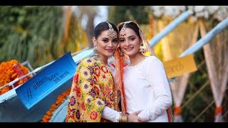 Aiman Khans dholki  Pre Wedding  Minal Khan [upl. by Draneb]