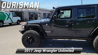 Used 2017 Jeep Wrangler Unlimited Rubicon Baltimore MD 173279B [upl. by Dressler535]