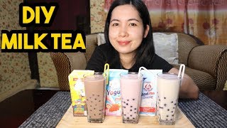 4 Basic Milk Tea Recipes you can do for your business  Classic Milk Tea from inJoy [upl. by Erdnua]