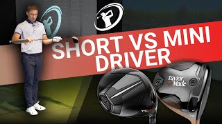 SHORT SHAFT DRIVER VS MINI DRIVERS  Is the mini driver better than driver with a shaft [upl. by Luo793]