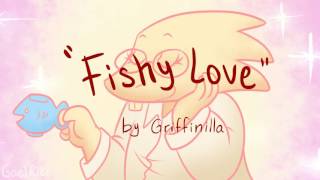 FISHY LOVE UNDERTALE animacion en español [upl. by Latsirk693]