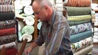 Upholstery Basics Using Webbing in Upholstery Part II Step by Step Tutorial [upl. by Nylakcaj]