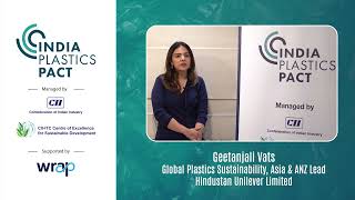 Geetanjali Vats HUL speaks at India Plastics Pact’s Second Annual Conference 22 August 2023 [upl. by Rebmyk]