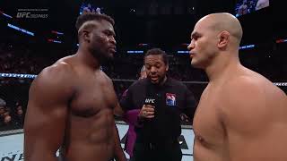 Francis Ngannou vs Junior Dos Santos  Fight Highlights HD ALL Angles [upl. by Najar]