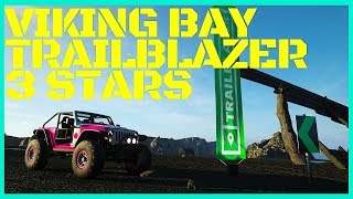 FORZA HORIZON 4 FORTUNE ISLAND Gameplay HOW TO complete VIKING BAY trailblazer 3 STARS [upl. by Elison]