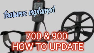 NEW MINELAB EQUINOX 900 amp 700 SOFTWARE UPDATE new features explained [upl. by Dredi]