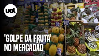 Golpe da fruta fiscais apuram denúncias no Mercadão [upl. by Targett]