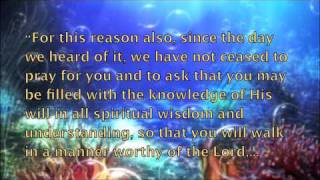 Spiritual Growth  Bible Promises Spoken [upl. by Rednave]