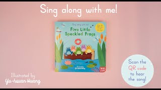 Sing Along With Me Five Little Speckled Frogs [upl. by Meraree]