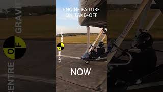 Microlight engine failure on takeoff aviation flying enginefailure [upl. by Amaleta199]