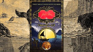 Jules Verne  Vingt Mille Lieues sous les mers Chapitre 1  Un écueil fuyant Part 34 julesverne [upl. by Kerwon]