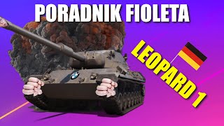 Poradnik fioleta  Leopard 1  World Of Tanks [upl. by Annaul]