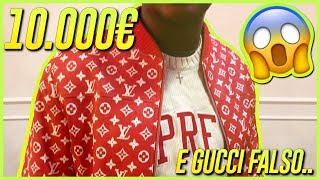 Quanto costa il tuo outfit Gucci fake e 10000€ di giacca LV [upl. by Nivalc]