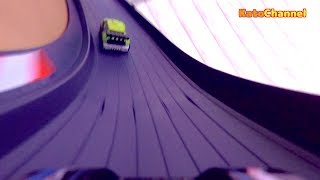 HotWheels 2 Lane Banked Curve Race [upl. by Edie]