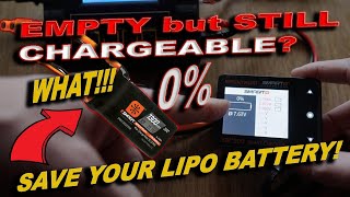 LIPO battery empty and depleted magically SAVED [upl. by Enyluqcaj]