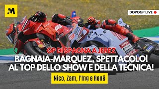 DopoGP Jerez e test  BagnaiaMarquez al top dello show e della tecnica [upl. by Sophia674]